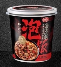方便速食泡饭12杯装懒人煲仔饭食品宿舍即食牛肉味冲泡米饭
